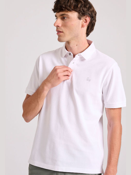 Garage Fifty5 Herren Shirt Polo Weiß