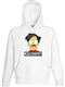 Hooded Escobar sweatshirt funny White