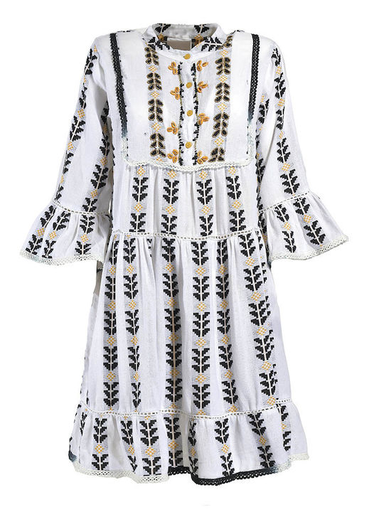 Ble Resort Collection Mini Dress White