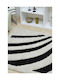 Χαλί City 7704 White-Black 67X220cm