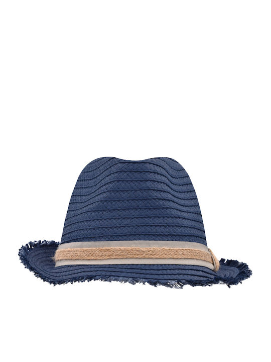 Trendiger Sommerhut (Denim/Sand)