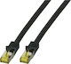 EFB S/FTP Kat.6a Ethernet Netzwerkkabel 30m Sch...