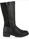 ADAMS Patent leather boots Black