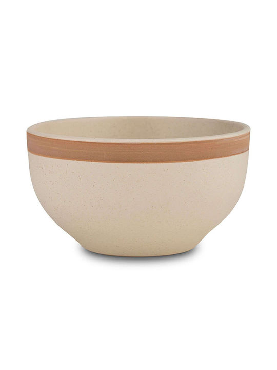 Nava Salatieră Ceramică Bej 14x14x7.5cm 1buc