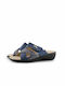 2-2228 B-Soft Damen Sandalen BLUE