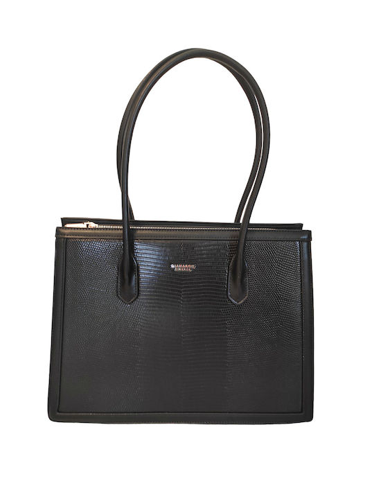 WOMEN'S SHOULDER BAG HARD BLACK COLOR