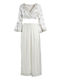 Damen White Set mit Hose