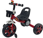 Homeone Kids Tricycle with Storage Basket Red