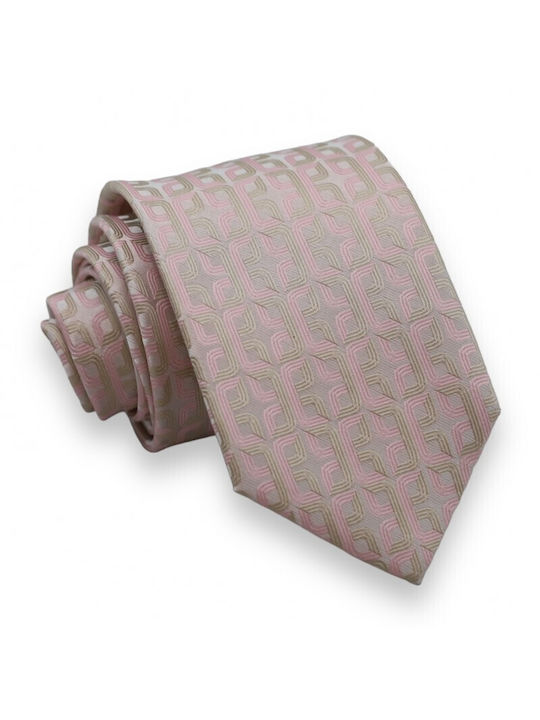 Erika Men's Tie Off White/Pink