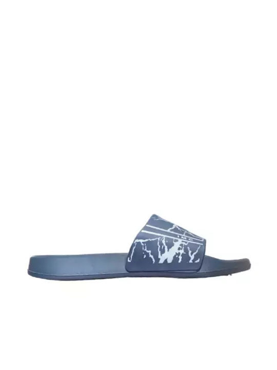 Il Mondo Comfort Herren-Sandalen Blau