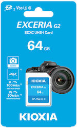 Kioxia SDXC 64GB Class 10 U3 V30 UHS-I