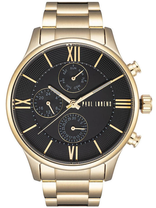Paul Lorens Uhr Batterie mit Metallarmband