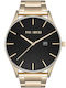 Paul Lorens Men's Watch 45mm Battery with Gold Stainless Steel Bracelet