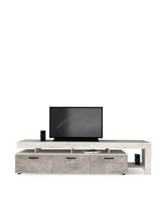 Suport TV Gri L220xW40xH52cm