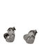 Earrings Silver 925 Double Heart