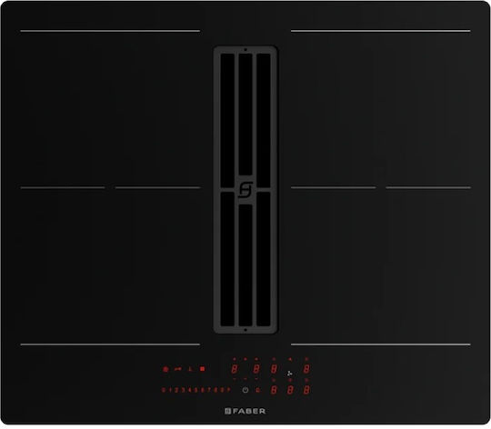 Faber Galileo Slim F600 Induction Cooktop Autonomous with Hood 60x52cm