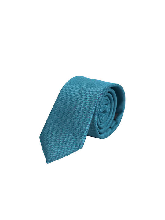 Prince Oliver Men's Tie Printed Petrol