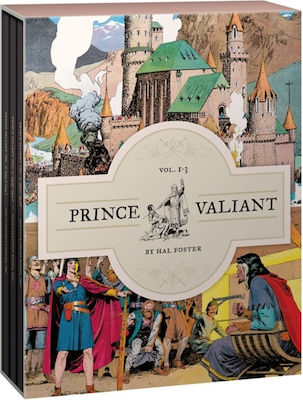 Prince Valiant Volumes 1-3 Gift Box Set Fantagraphics Hardback