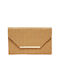 Boho Chic Clutch Bag Camel