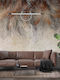 Wall Mural Tropical Palm Leaves in Bronze/Brown 360x280cm