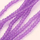 Glass Craft Beads Purple 200pcs 4mm