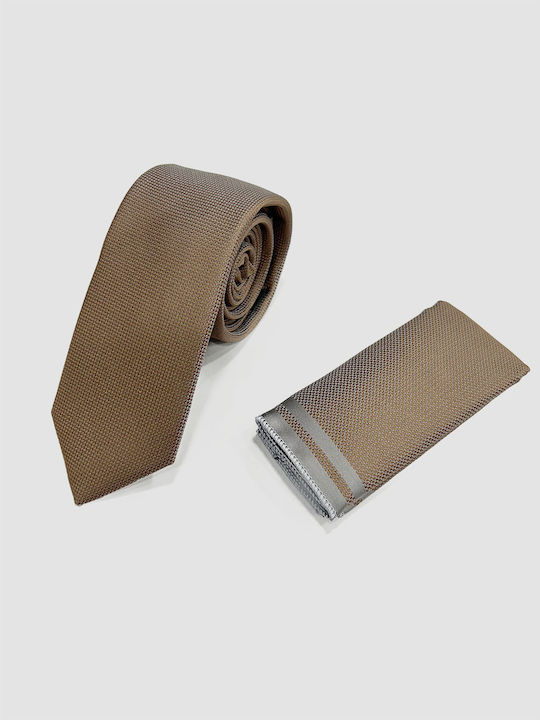 Tresor Ανδρική Γραβάτα Beige