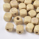 Wooden Craft Beads Brown 100pcs 10mm