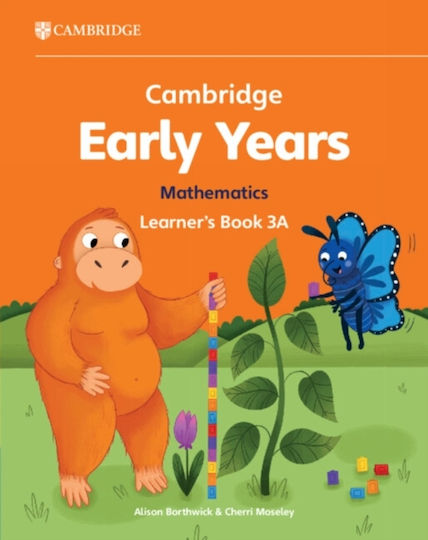 Cambridge Early Years Mathematics Learner's Book 3a Cambridge University Press Paperback Softback