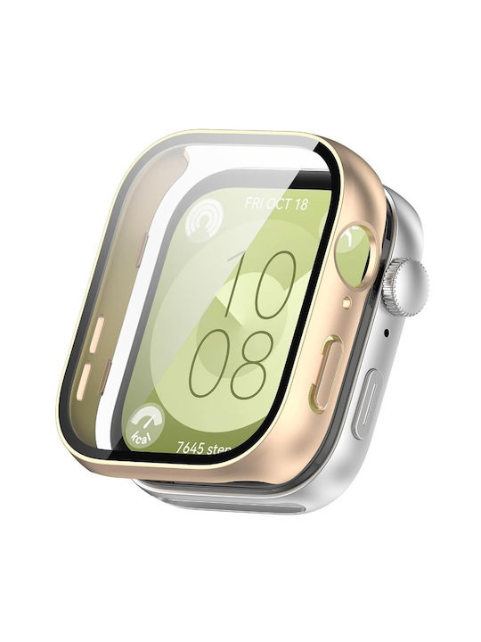 Plastikhülle in Gold Farbe für Huawei Watch GT 4 46mm
