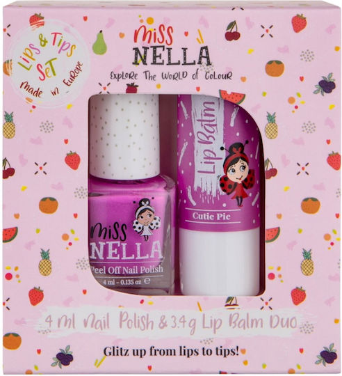Miss Nella Cutie Pie Kids Nail Polish Blueberry