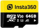 Insta360 microSDXC 64GB U3 V30 A1