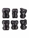 Rollerblade 3 Pack Σετ Προστατευτικών για Rollers Μαύρο