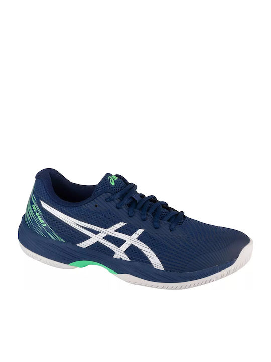 ASICS Gel-game 9 Ανδρικά Παπούτσια Τένις για Όλα τα Γήπεδα Μπλε