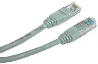 Logo Collection U/UTP Kat.5e Netzwerkkabel Ethernet 15m Graues