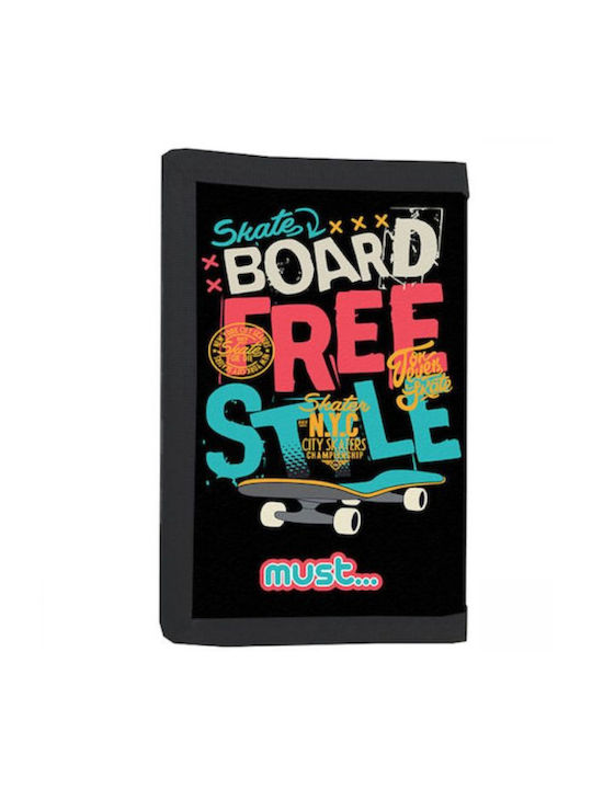 Must Παιδικό Πορτοφόλι με Σκρατς Skateboard Freestyle 000579850
