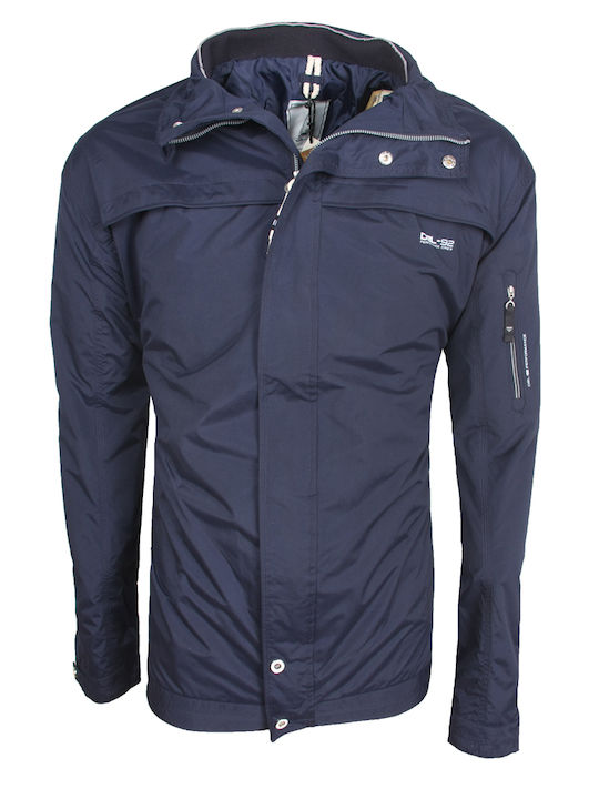 Double Men's Jacket Blue