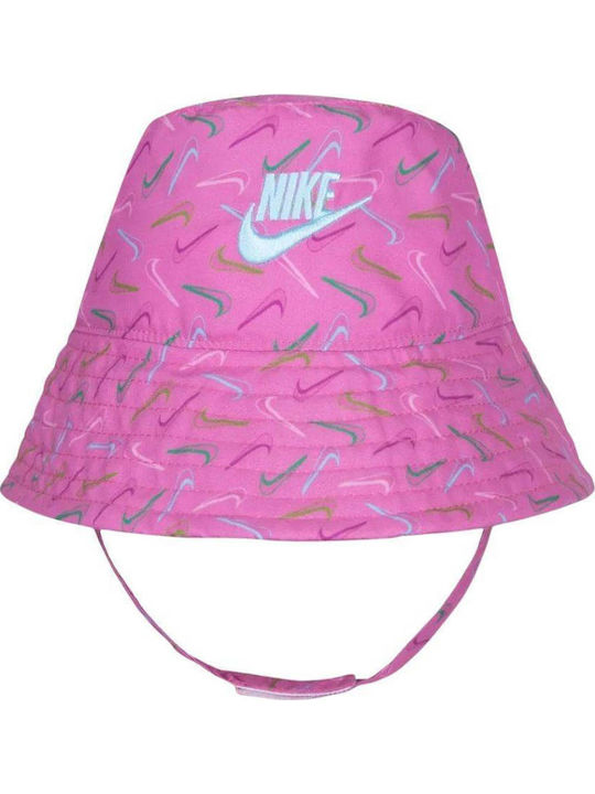 Nike Παιδικό Καπέλο Bucket Υφασμάτινο Αντηλιακό FUTURA Ροζ