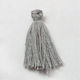 Decorative Tassel for DIY Crafts Gray 20pcs
