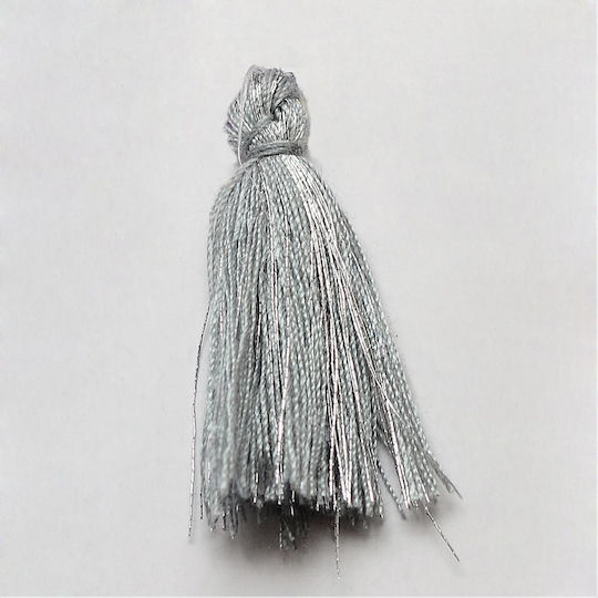 Decorative Tassel for DIY Crafts Gray 20pcs
