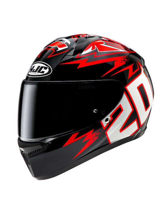 HJC C10 Diablo Mask MC1 Motorcycle Helmet Full ...