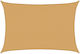 vidaXL Rectangular Shade Sail Beige 4x6m 160gr/m²