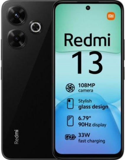 Xiaomi Redmi 13 Dual SIM (6/128GB) Midnight Black