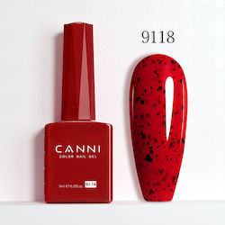 Canni Semipermanent Lac de Unghii 9118 9ml 1buc