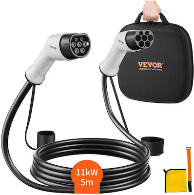 Vevor Portable 11kW Charging Station with Built-in Cable Type 2 (OBDDCCD11KW5M6FDLV0)