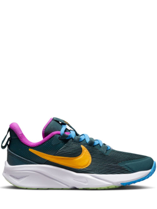 Nike Kids Sports Shoes Running Star Runner 4 Multicolour