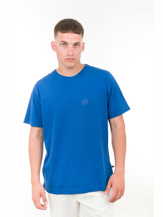 Artisti Italiani Men's Short Sleeve T-shirt Blue