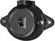Buton de Întrerupere Antic 10 250v Negru