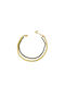 Stainless Steel Double Gold Bracelet 17cm 1pc