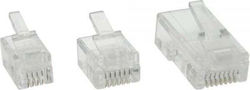 InLine 73094 Βύσμα RJ-11 100τμχ InLine 73094 Βύσμα RJ-11 100τμχ