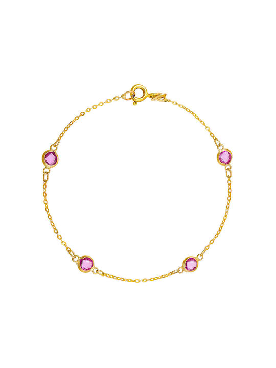 Kids Bracelet 14K Gold Ipb-20450